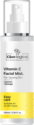 GLOW LOGICA Glowlogica Vitamin C Facial Mist for Glowing Skin with Natural Extract-100 ml. Men & Women(100 ml)