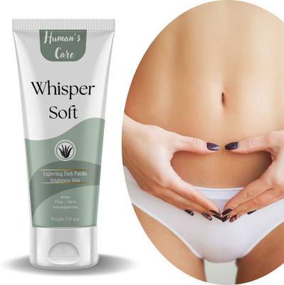 HUMAN'S CARE Whisper Soft skin lightening for private areas Women Men & Women(100 ml)