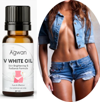 Agwan V-White Massage Oil for Women help in skin toning oil Natural oil -W4 Women(30 ml)