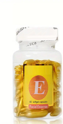 THTC Vitamin E Anti Wrinkle Removing Whitening Moisturizing Facial Capsules(60 g)