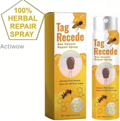 ACTIWOW Tag Recede Bee Venom Spray for Gentle Spot and Mark Reduction Men & Women(100 ml)