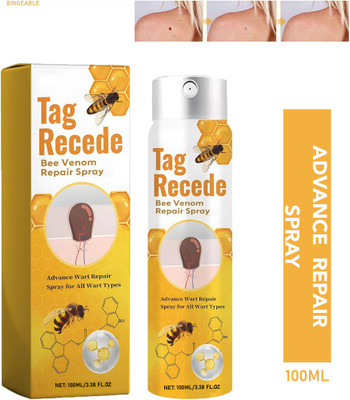 Bingeable Be Venom Wart Removal Spray 100ml with Gentle Results Every Time Men & Women(100 ml)