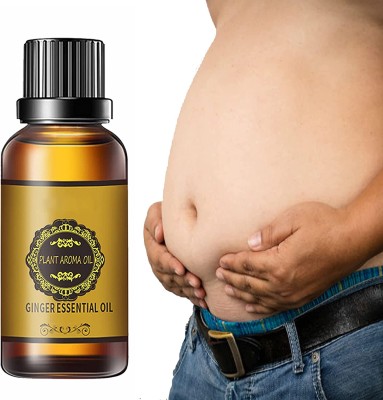 Oraya Tummy Ginger Massage Oil Belly Fat Drainage oil Reduce Fat Loss Oil(30 ml)