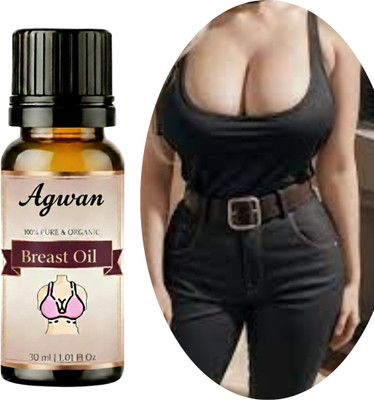 Agwan Breast Massage Oil for Women help in skin toning oil Natural oil -b2032 Women(30 ml)