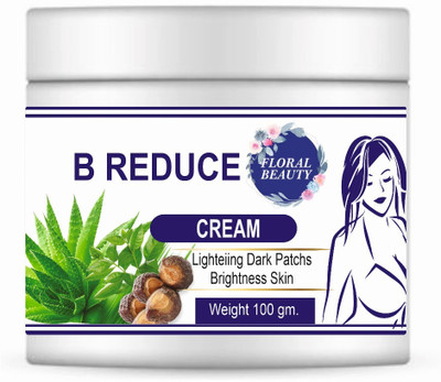 FLORAL BEAUTY B-REDUCE CREAM JAR | BRIGHTENIG CREAM FOR SOFTENING & CARE OF INTIMATE AREA(100 g)