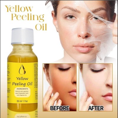 REGLET Whitening Yellow Peeling Oil Pure & Natural for Face And Body Care Face Wash(50 ml)