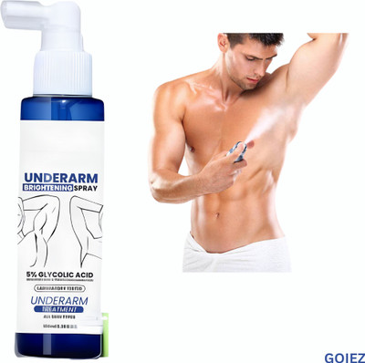 GOIEZ Underarm Spray For Fresh Glow And Odor-free Comfort 100ml (pack Of 1) Men & Women(100 ml)