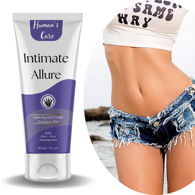 HUMAN'S CARE INTIMATE ALLURE CREAM FOR BRIGHTENING & LIGHTENING DARK PATCHES Women(99.1 g)