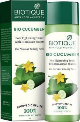 BIOTIQUE Bio Cucumber Pore Tightening Toner Men & Women (120 ml) Men & Women(120 ml)