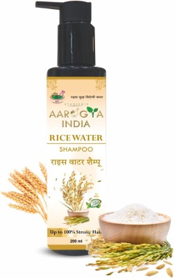 THORN25-OIL Aarogya India Rice Water Shampoo|Keratin For Damaged, Dry and Frizzy Hair(100 ml)