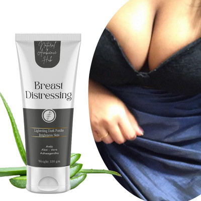 Natural ambience hub BREAST DISTRESSING CREAM FOR SKIN LIGHTENING AND WHITENING Women(100 ml)