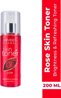 JOVEES Rose Skin Toner (200 ml) Men & Women(5 ml)