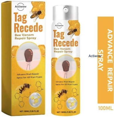ACTIWOW Tag Recede Bee Venom Spray for Fast Mark Removal Spray Men & Women(100 ml)