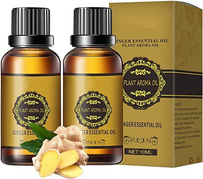 EXOMOON belly drainage Ginger Oil for Belly Fat burner tummy fat burn ginger slim oil Men & Women(30 ml)