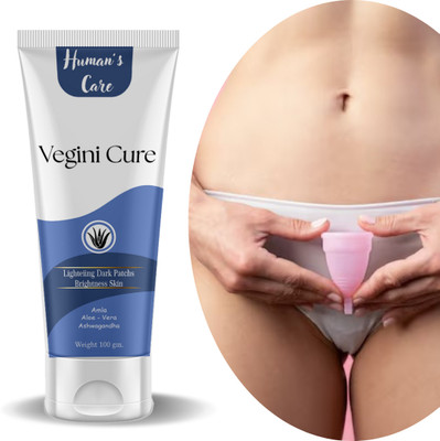 HUMAN'S CARE Vegini-Care Whitening Cream skin lightening for private areas women & Men Men & Women(100 ml)