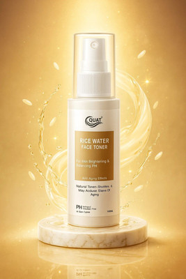 QUAT Glow Getter: Rice Water Skin Tonic for Nourish & Illuminate Men & Women(100 ml)