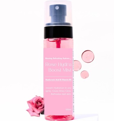 M and U Rose Hydra Boost Face Toner and Mist| for Glowing, Brighter and Hydrated Skin Men & Women(100 ml)