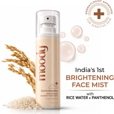 MOODY DermaSoothe Face Mist Barrier Repairing Toner with Rice Water Men & Women(110 ml)