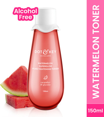 Dot & Key Watermelon Superglow Pore Tightening Toner,For Glowing Skin,For Pores Tightening Women(150 ml)