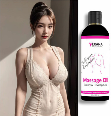 vexana pink Breast Massage Oil || Lady Massage Toner soft oil Women(100 ml)