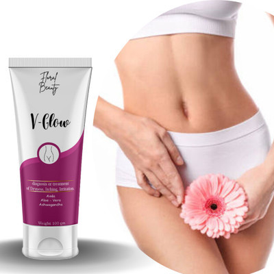 FLORAL BEAUTY V GLOW CREAM FOR WOMEN BODY SYNTHETIC MASSAGE CREAM(99.1 g)