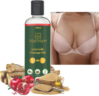 Crulla Breast Massage Oil for Women | Natural Chest Bosom | Herbal Oil for Women(100ml) Women(100 ml)