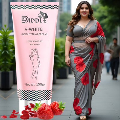 DRIDDLE V White Intimate Whitening Cream skin lightening cream private area Women Women(100 g)