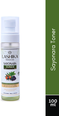 Lashika Sayonara Toner - HELPS IN REDUCING ACNE,REDNESS & CLEARS YOUR SKIN COMPLEXION Men & Women(100 ml)