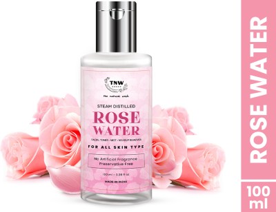 TNW - The Natural Wash Pure and Natural Rose Water Face Toner/Makeup Remover|Gulab Jal Men & Women(100 ml)