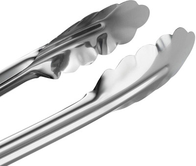 Alluring Homz ALL_8SilTong 18 cm Utility Tongs(Pack of 1)
