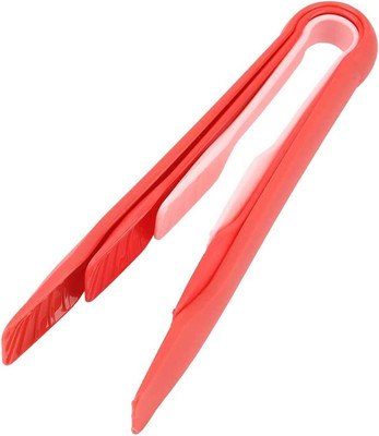 FLOXIT Essential Clip Salad Baking Cooking Tool for Kitchen Tong Set 25 cm Utility Tong Set(Pack of 3)