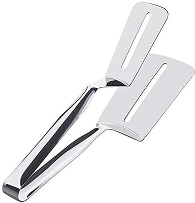 Nukra Multifunction Cooking Serving Turner Frying Food Tongs 15 cm Roasting Tongs(Pack of 1)