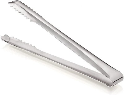 Dynore Tong Stainless Steel Crocodile Tong/ Ice Tong 18 cm Ice Tongs(Pack of 1)