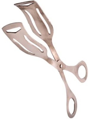 Snowpearl Stainless Steel Multi Utility 7.5 Inch Serving, Dessert - 19 cm Scissor Tongs(Pack of 1)