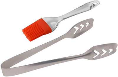 LSARI Momos Chimta BB 01 Rauma™ Momos Chimta BAA 20 cm Roasting Tong Set(Pack of 2)