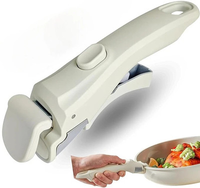 GETZET Cookware Detachable Utensil Hot Pan Holder and Universal Pot Replacement Handle 19 cm Utility Tongs(Pack of 1)