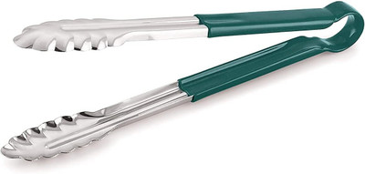 Alluring Homz ALL_30SilverTong 18 cm Utility Tongs(Pack of 1)