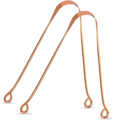 JSBM GROUP Copper Tongue Cleaner(Pack of 2)