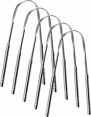 Nurpi Steel Tongue Cleaner(Pack of 5)