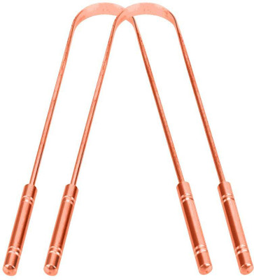 hetvi Copper Tongue Cleaner(Pack of 2)