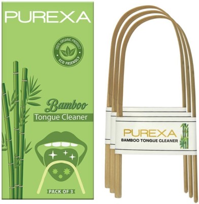 PUREXA Wood Tongue Cleaner(Pack of 3)