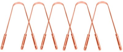 Elecsera Copper Tongue Cleaner(Pack of 5)