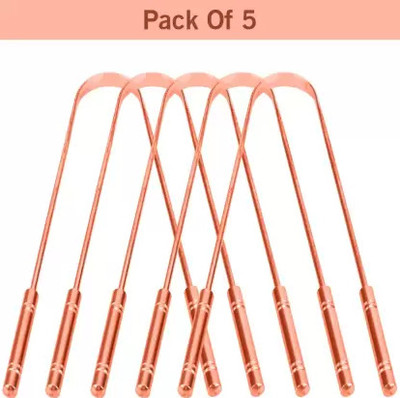 Homore Copper Tongue Cleaner(Pack of 5)