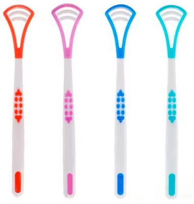 Aternal Silicone Tongue Cleaner(Pack of 4)