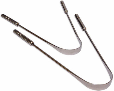shreenik Steel Tongue Cleaner(Pack of 2)