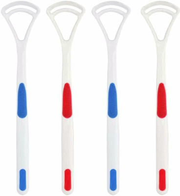 Bitleaf Plastic Tongue Cleaner(Pack of 4)