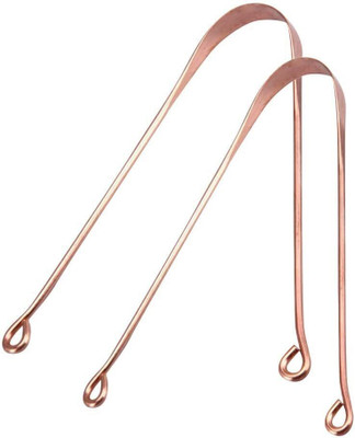 Elecsera Copper Tongue Cleaner(Pack of 2)