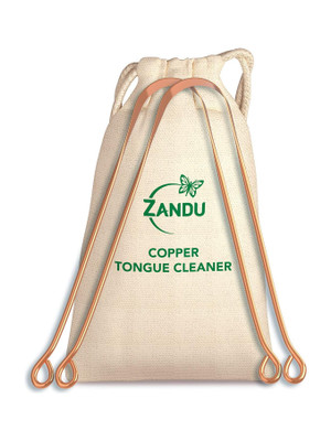ZANDU Copper Tongue Cleaner(Pack of 2)