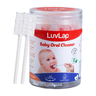 LuvLap Plastic Tongue Cleaner(Pack of 40)