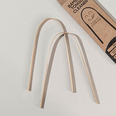 Ecotyl Wood Tongue Cleaner(Pack of 2)